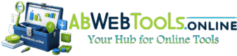 abwebtools.online logo – modern abstract design with icons representing SEO, productivity, and student tools