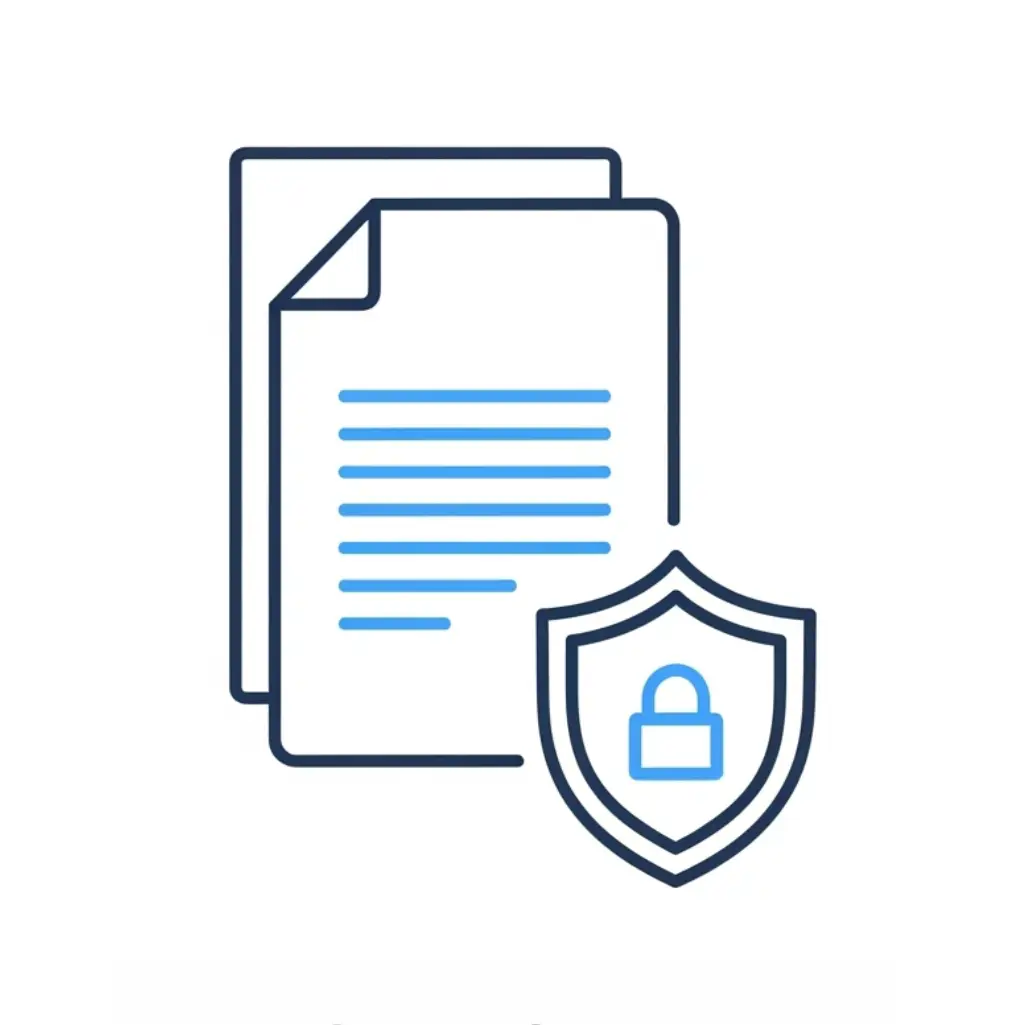Privacy Policy Generator icon - representing automated creation of secure privacy policies