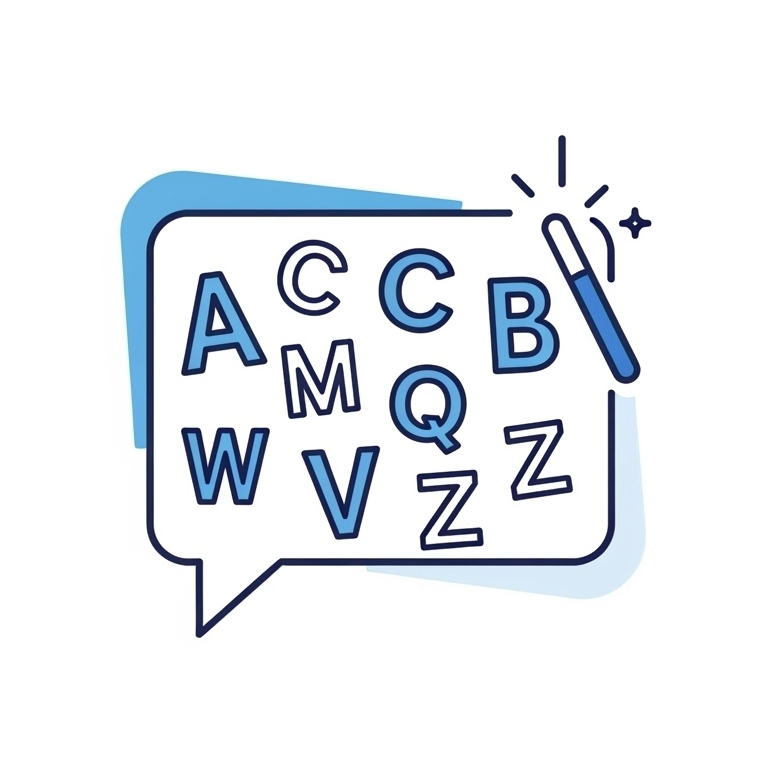 Random Word Generator icon - AI word generation tool