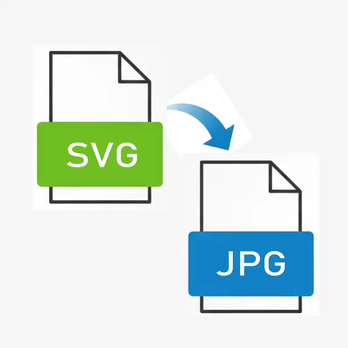 SVG to JPG Converter icon - File format conversion tool