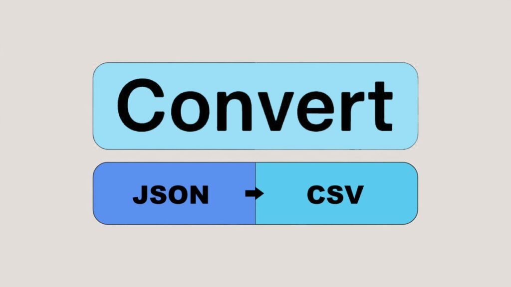 JSON to CSV
